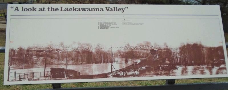 "A look at the Lackawanna Valley" Marker image. Click for full size.