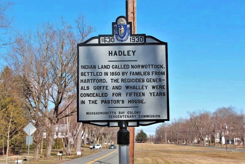 Hadley Marker relocated and restored. image. Click for full size.