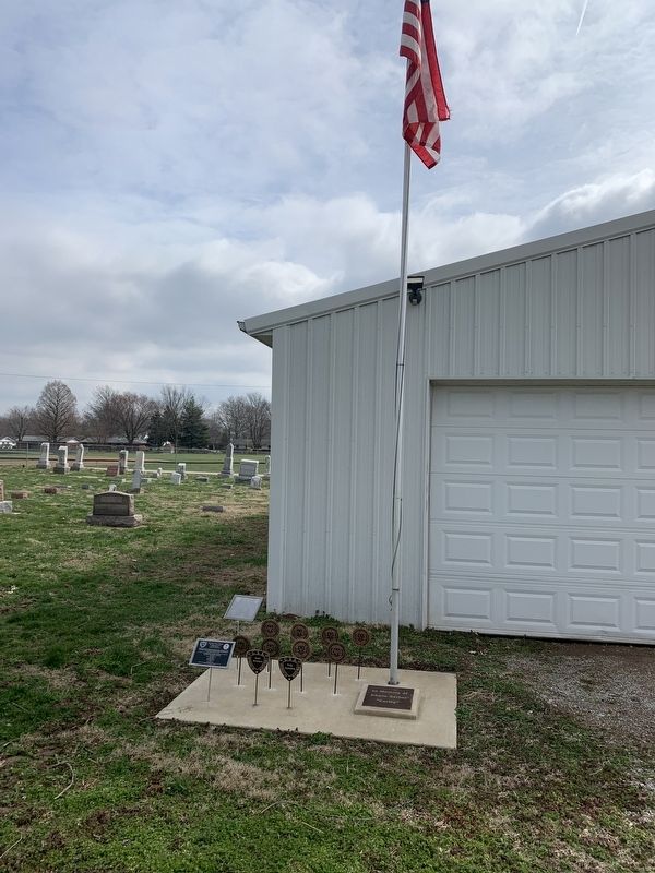 Civil War Grave Markers Marker image. Click for full size.