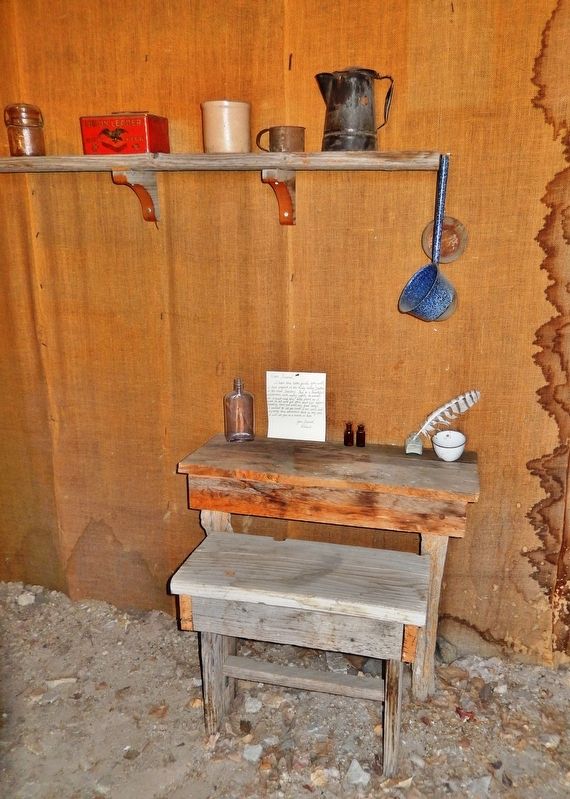 Ruby Valley Pony Express Station • desk image. Click for full size.