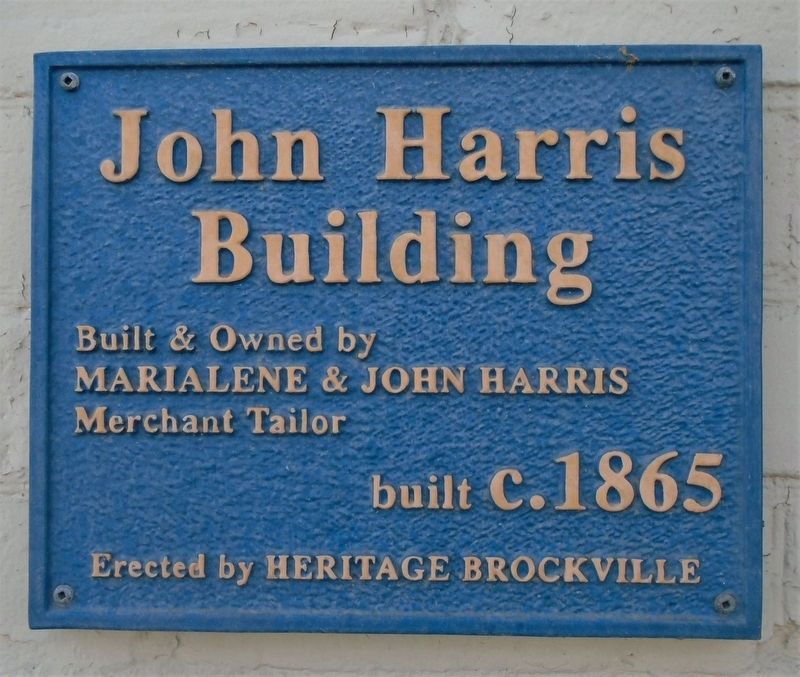 John Harris Building Marker image. Click for full size.