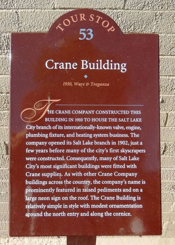 Crane Building Marker image. Click for full size.