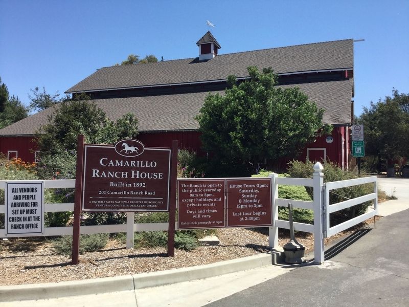 Camarillo Ranch Entrance image. Click for full size.