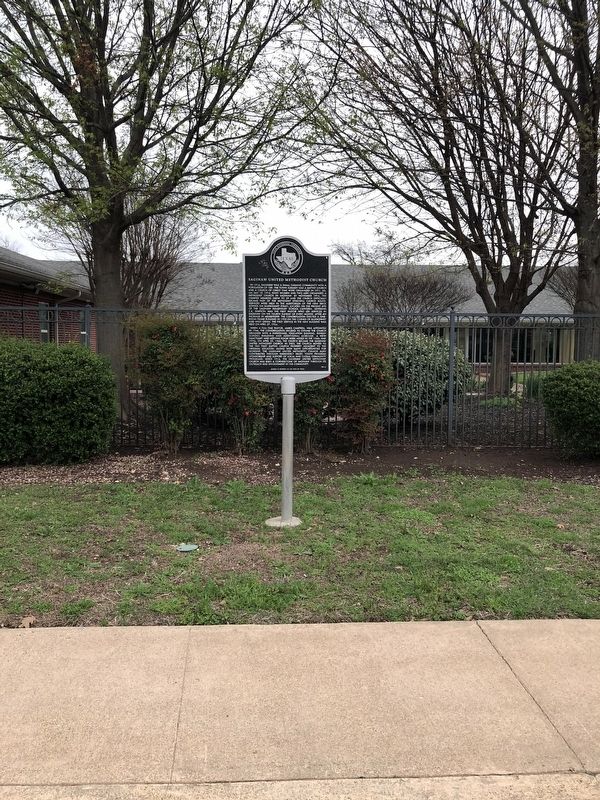 Saginaw United Methodist Church Marker. Click for full size. Saginaw United Methodist Church Marker image. Click for full size.