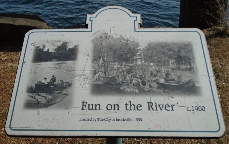 Fun on the River Marker image. Click for full size.