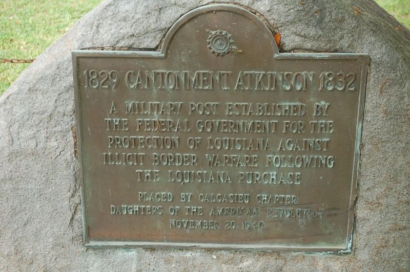 Cantonment Atkinson Marker image. Click for full size.