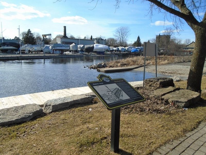 McCrady Tannery / Brockville Yacht Club Marker image. Click for full size.