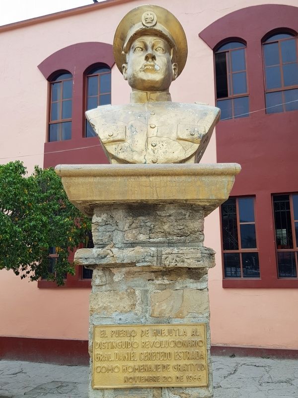 General Daniel Cerecedo Estrada - Huejutla Monument to the Mexican Revolution Marker image. Click for full size.