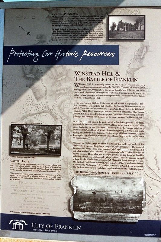Protecting Our Historic Resources Marker image. Click for full size.