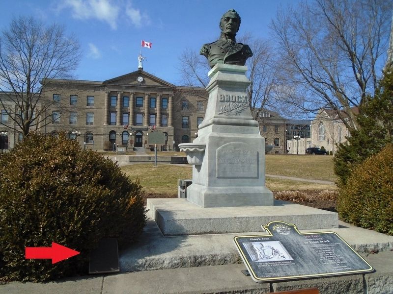 Brockville Infantry Company / The Brockville Rifles Marker image. Click for full size.
