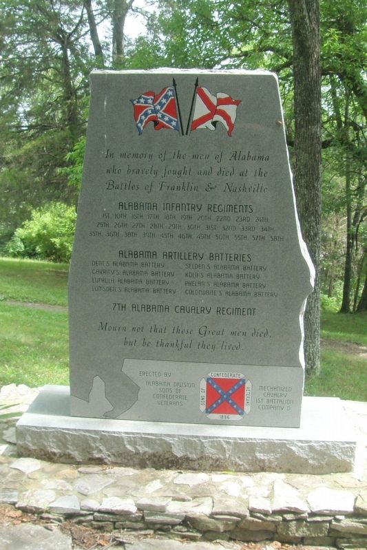 Alabama Marker image. Click for full size.
