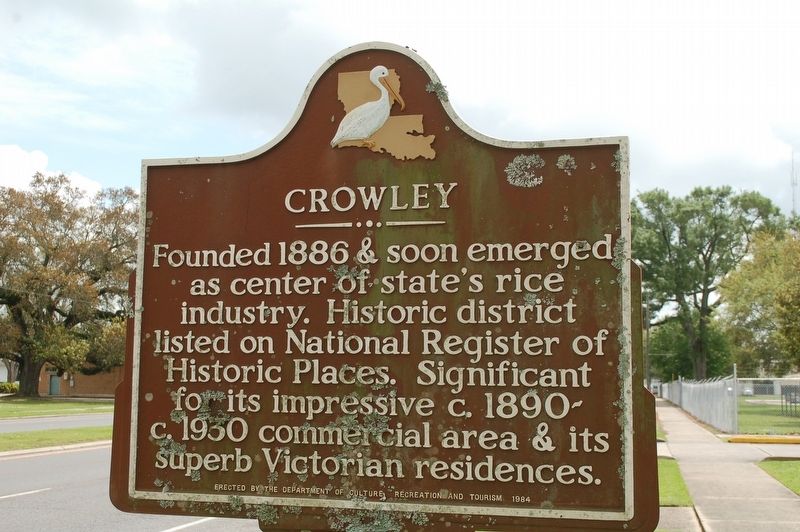 Crowley Marker image. Click for full size.