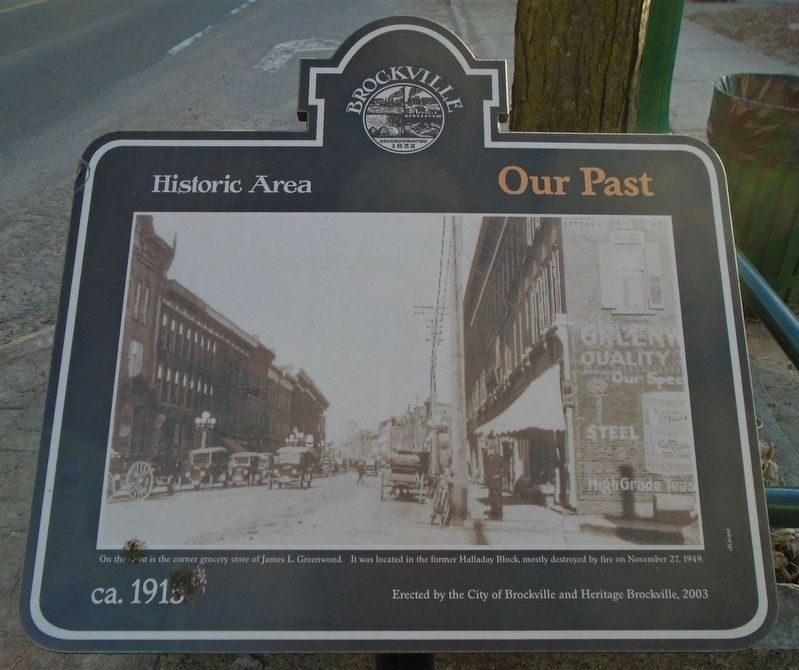 Halladay Block Marker. Click for full size. Halladay Block Marker image. Click for full size.