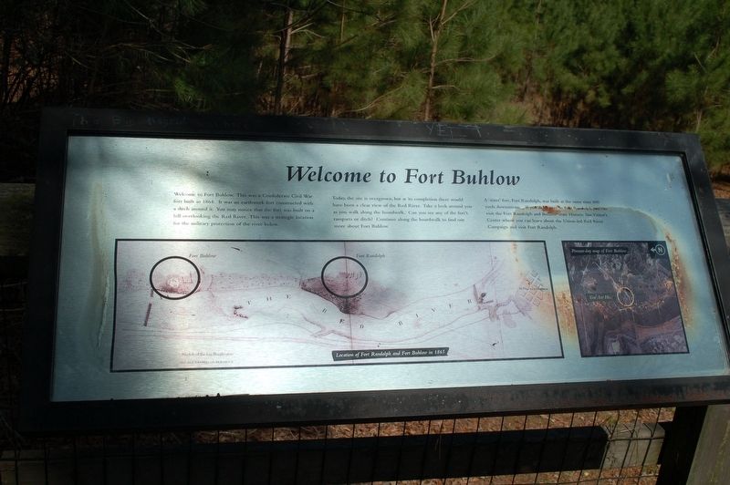 Welcome to Fort Buhlow Marker image. Click for full size.