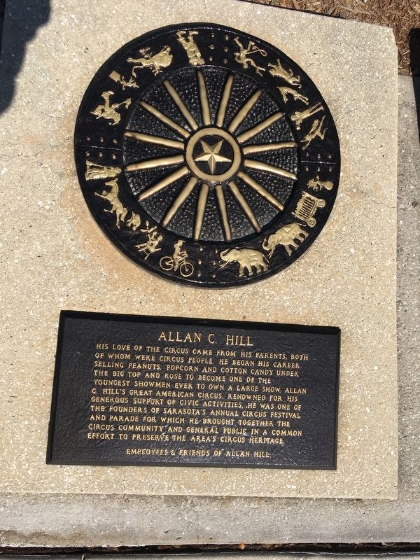 Allan C. Hill Marker image. Click for full size.