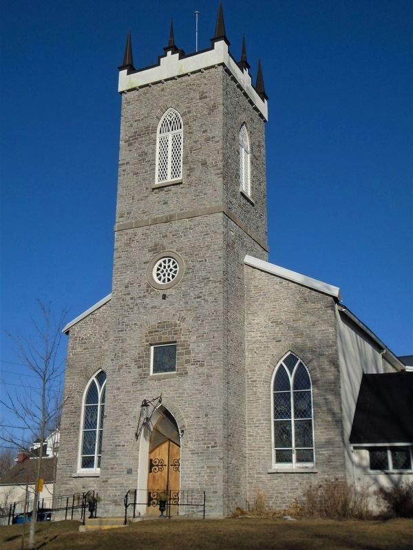 St. Peter's Church of England and Marker image. Click for full size.