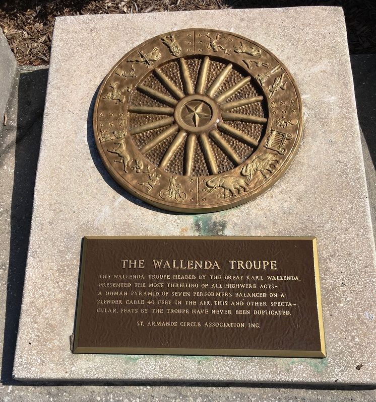 The Wallenda Troupe Marker image. Click for full size.