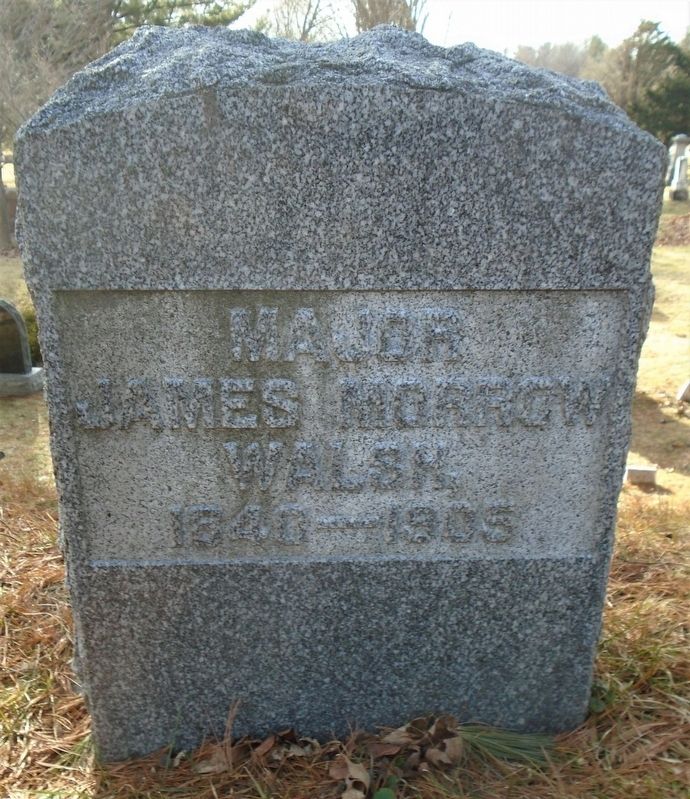 Major James M. Walsh Family Grave Marker image. Click for full size.