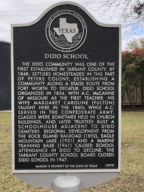 Dido School Marker image. Click for full size.