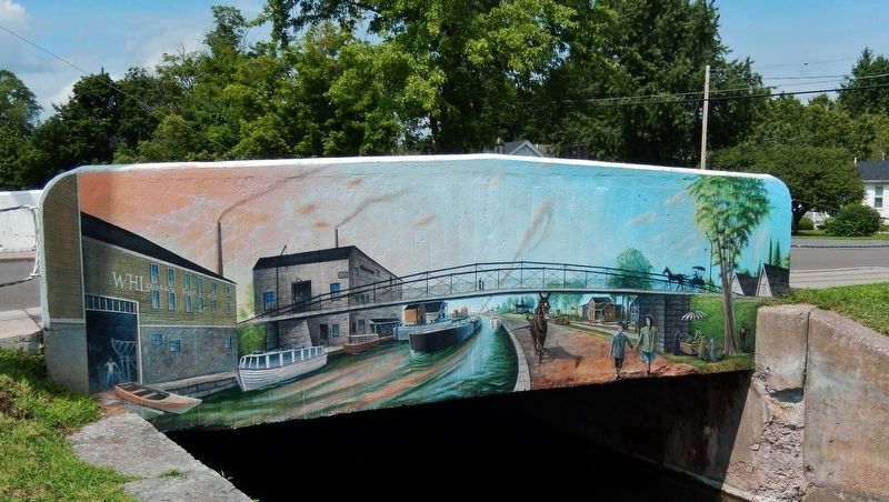 Main Street Bridge Mural image. Click for full size.