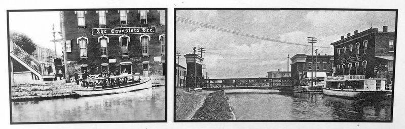 Marker detail: Pleasure & tour packet boats used the boat launch. Click for full size. Marker detail: Pleasure & tour packet boats used the boat launch image. Click for full size.