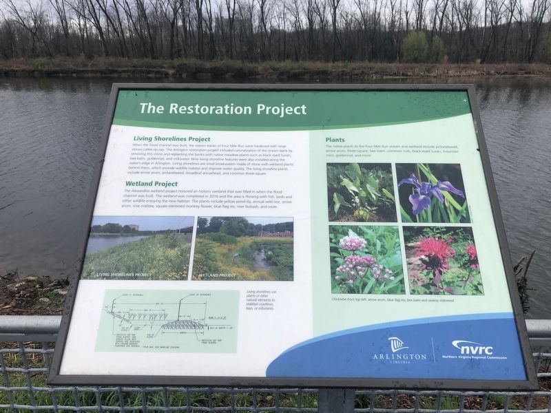 The Restoration Project plaque image. Click for full size.