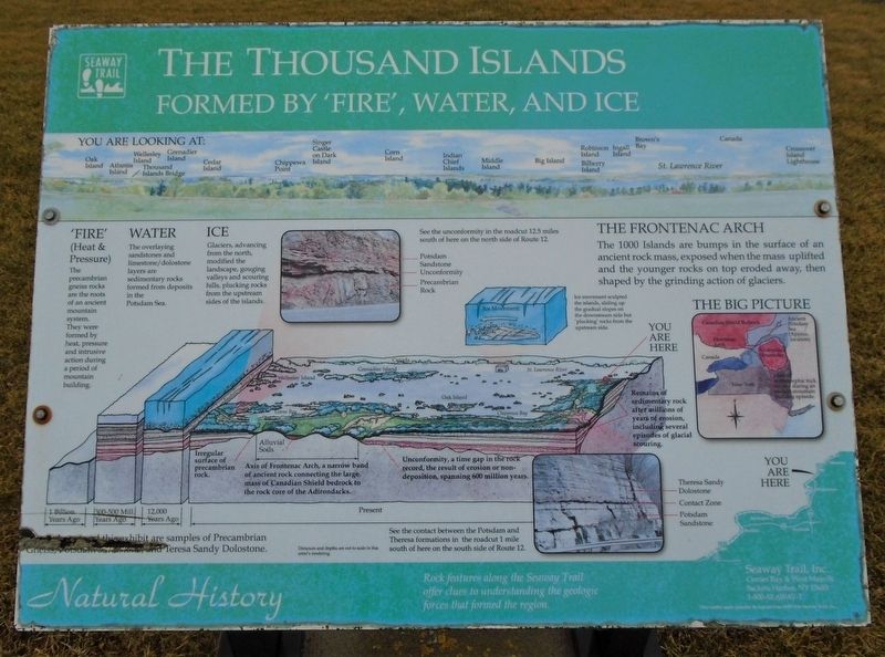 The Thousand Islands Marker image. Click for full size.