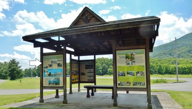 Catskill History Marker image. Click for full size.