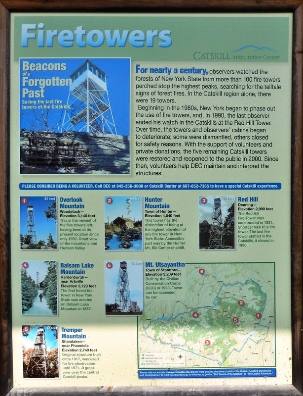Firetowers Marker image. Click for full size.