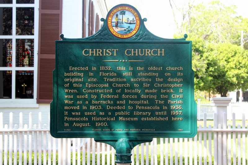 Christ Church Marker image. Click for full size.