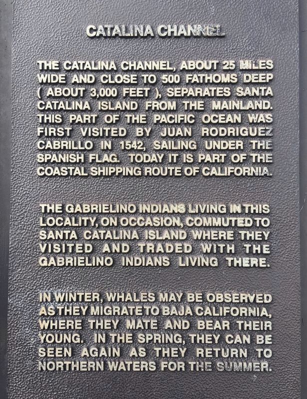 Catalina Channel Marker. Click for full size. Catalina Channel Marker image. Click for full size.