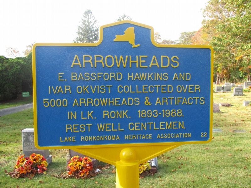 ARROWHEADS Marker. Click for full size. ARROWHEADS Marker image. Click for full size.