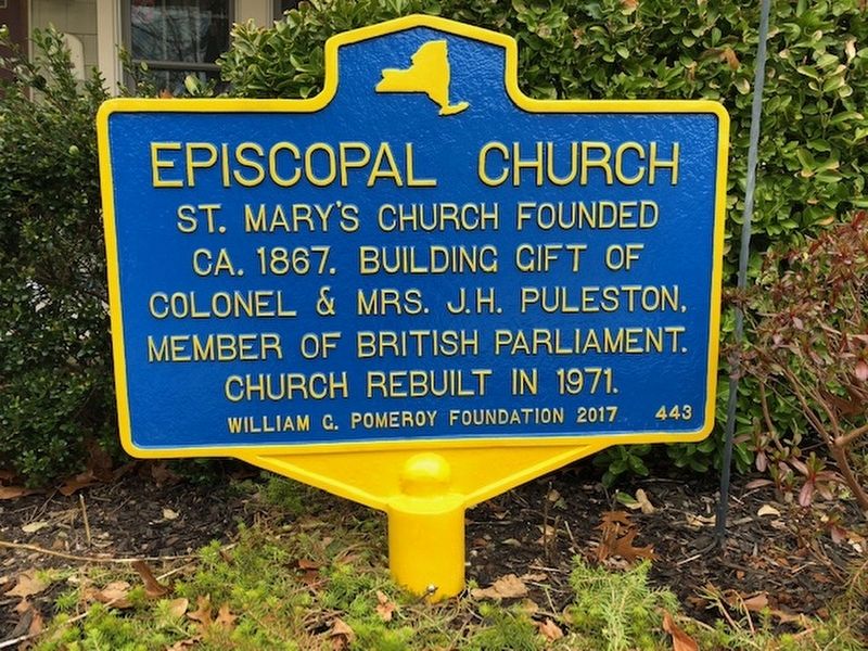 EPISCOPAL CHURCH Marker. Click for full size. EPISCOPAL CHURCH Marker image. Click for full size.