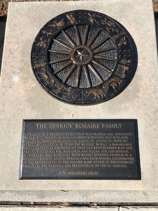 The Derrick Rosaire Family Marker. Click for full size. The Derrick Rosaire Family Marker image. Click for full size.