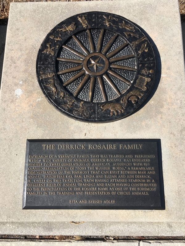 The Derrick Rosaire Family Marker image. Click for full size.