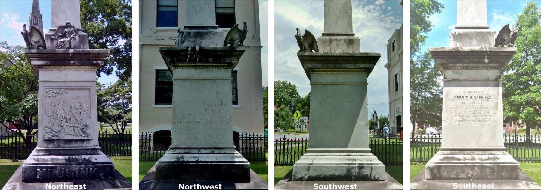 In Memory of the Patriots Monument Base. Click for full size. In Memory of the Patriots Monument Base image. Click for full size.