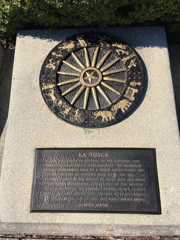 La Tosca Marker. Click for full size. La Tosca Marker image. Click for full size.