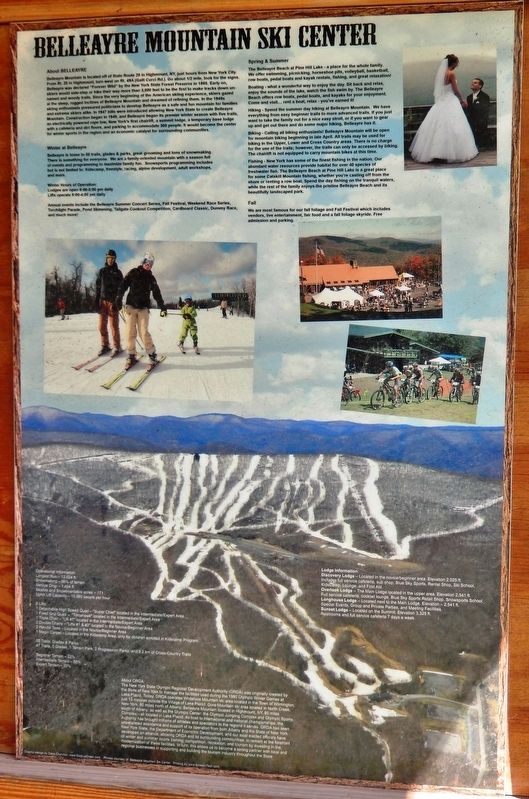 Belleayre Mountain Ski Center Marker image. Click for full size.