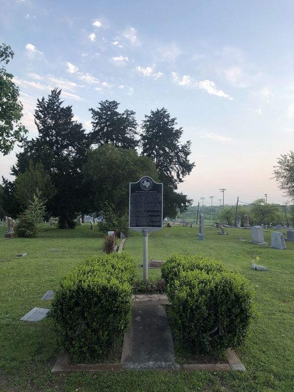 Old Southland Cemetery Marker. Click for full size. Old Southland Cemetery Marker image. Click for full size.