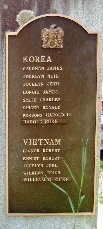 Pine Hill Honor Roll<br>Korea & Vietnam image. Click for full size.