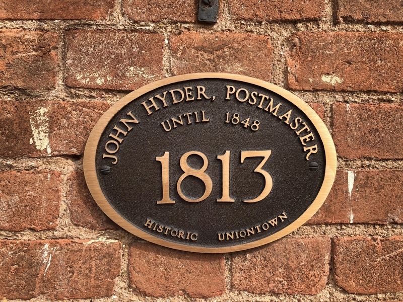 Additional plaque on the house image. Click for full size.