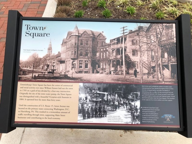 Town Square Marker image. Click for full size.