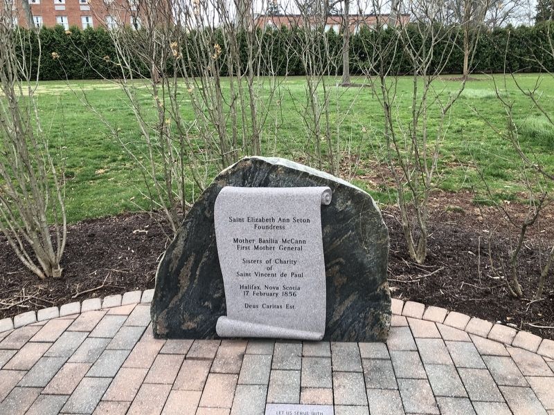Sisters of Charity of Saint Vincent de Paul Marker. Click for full size. Sisters of Charity of Saint Vincent de Paul Marker image. Click for full size.