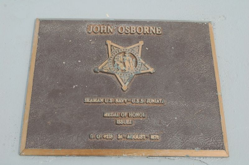 John Osborne Marker image. Click for full size.