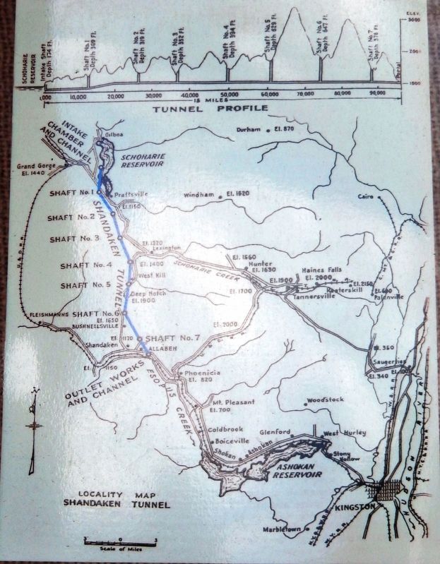 Marker detail: Shandaken Tunnel Map image. Click for full size.