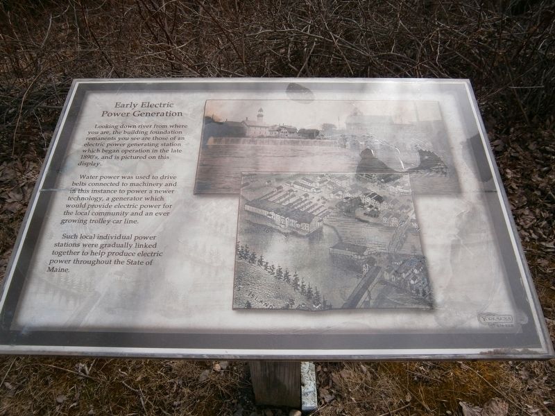 Early Electric Power Generation Marker. Click for full size. Early Electric Power Generation Marker image. Click for full size.