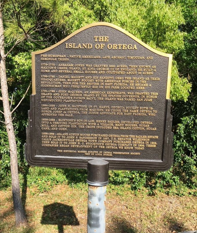 The Island of Ortega Marker. Click for full size. The Island of Ortega Marker image. Click for full size.