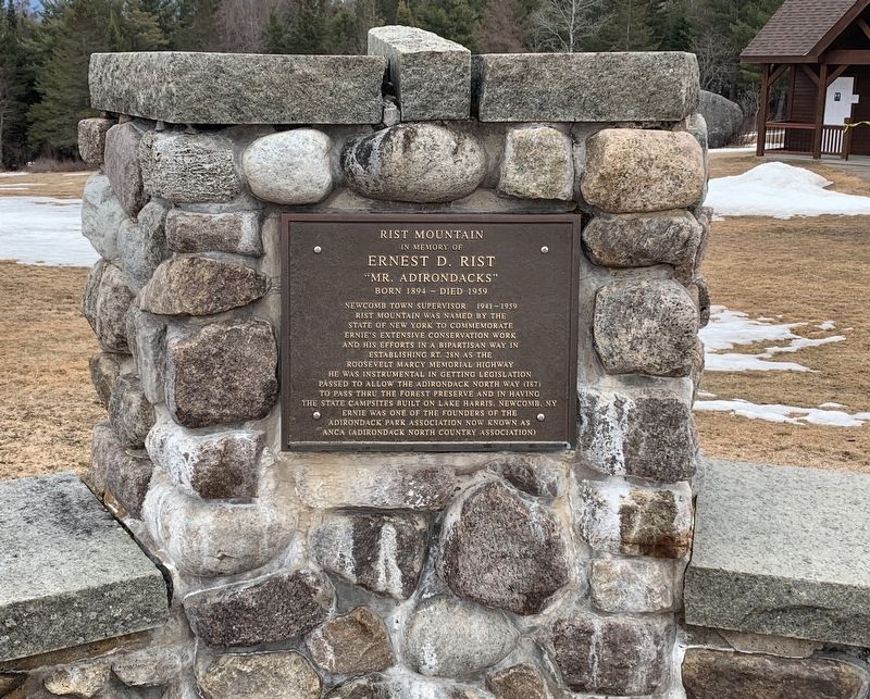 Rist Mountain Marker image. Click for full size.
