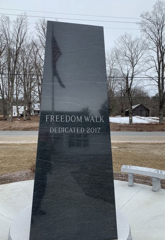 Freedom Walk Marker image. Click for full size.