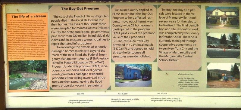 The Buy-Out Program Marker. Click for full size. The Buy-Out Program Marker image. Click for full size.